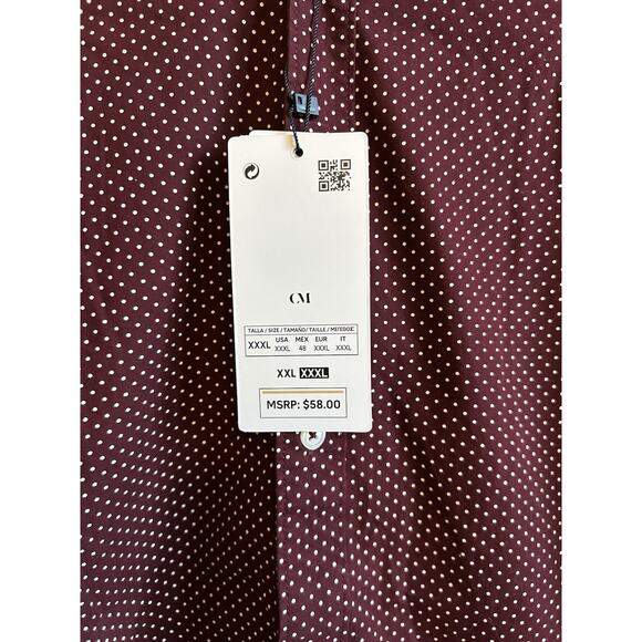 Cactus Man 3XL Shirt Mens Medium Long Sleeve Ricky Singh Geometric Dots Western - Picture 2 of 13